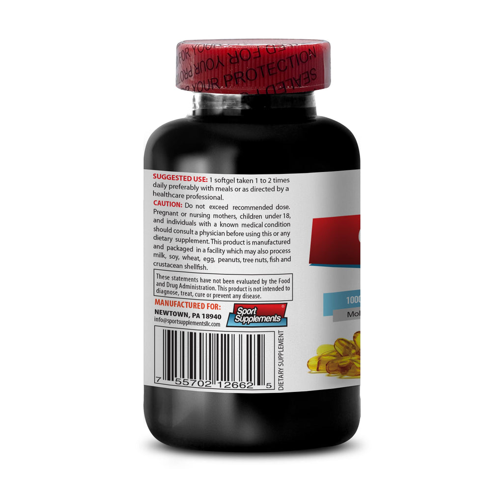 Sport Supplements Omega-3 8060 Fish Oil Pharmaceutical Grade - 120 Softgels - image 3