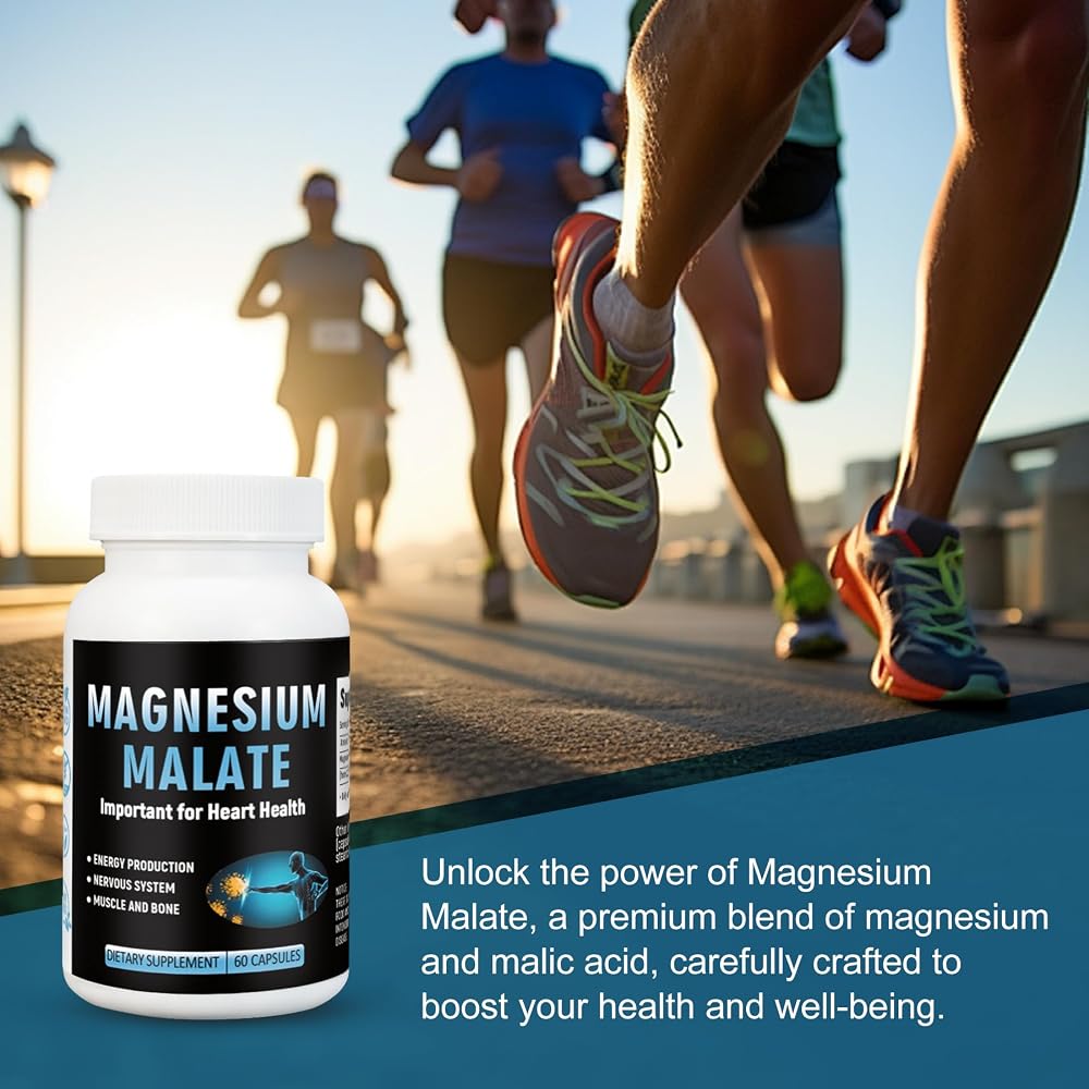 Laicuherb Magnesium 500 mg Bone and Muscle Support - 60 Vegetarian Capsules - image 3