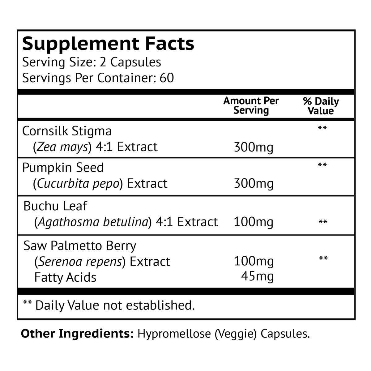 Biolor Bladder Control Supplements Urinary Support - 120 Capsules - image 2