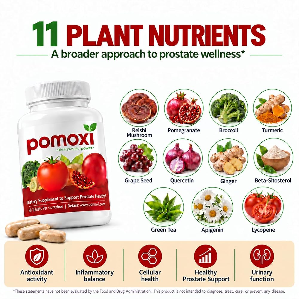 Pomoxi Prostate Health Supplement for Men - 90 Tablets - image 3