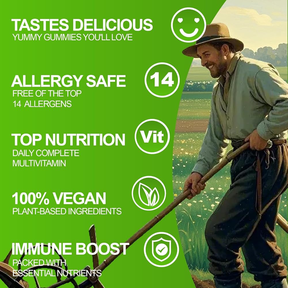 MEGNETA Supergreens Gummies with 25 Vegetables - 60 Gummies - image 3