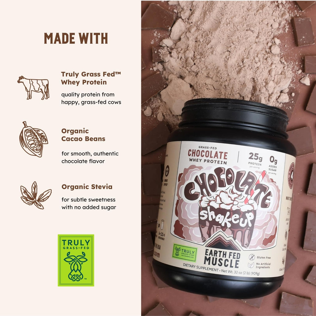 Earth Fed Muscle Whey Protein Isolate