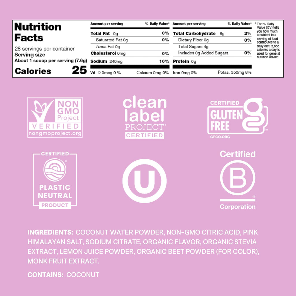 Cure Hydration Bulk Jars