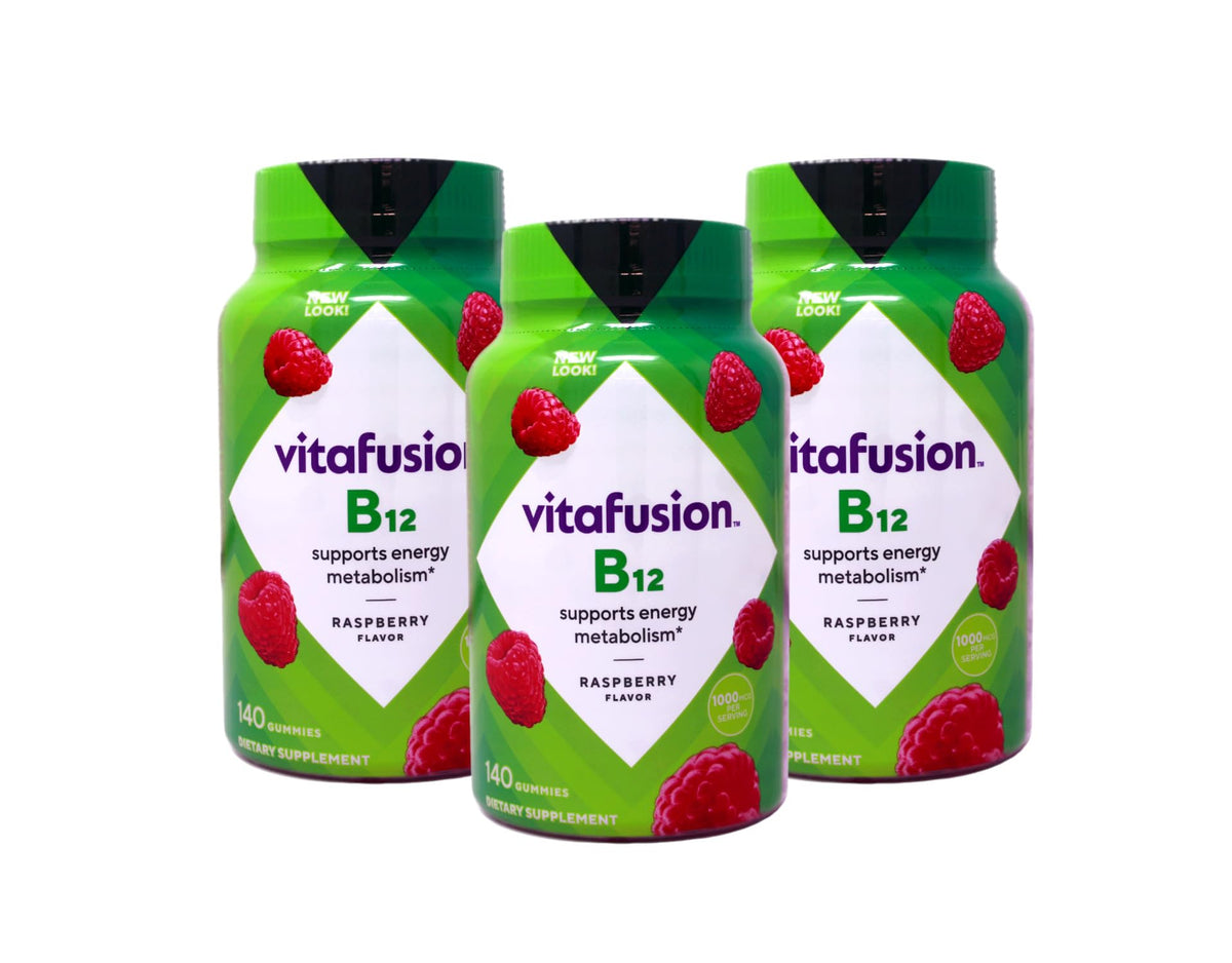 Vitafusion Vitamin B-12 1000 mcg - 3 Pack