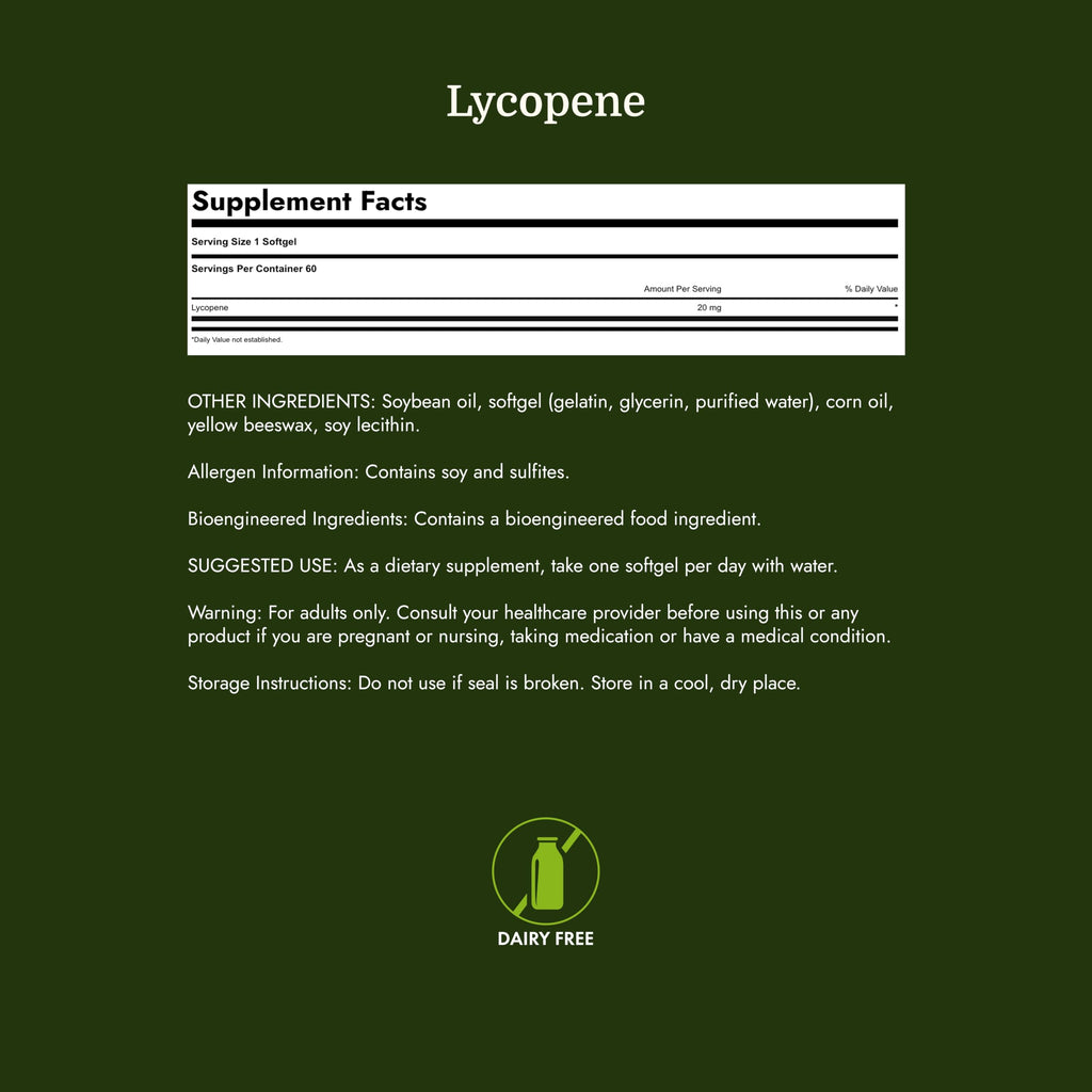Swanson Lycopene Prostate and Heart Health Supplement - 60 Softgels - image 4