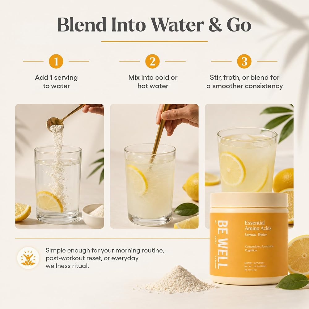Be Well by Kelly LeVeque Essential Amino
