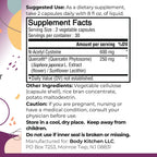 Body Kitchen Mega NAC 600mg N-Acetyl Cysteine with Quercetin