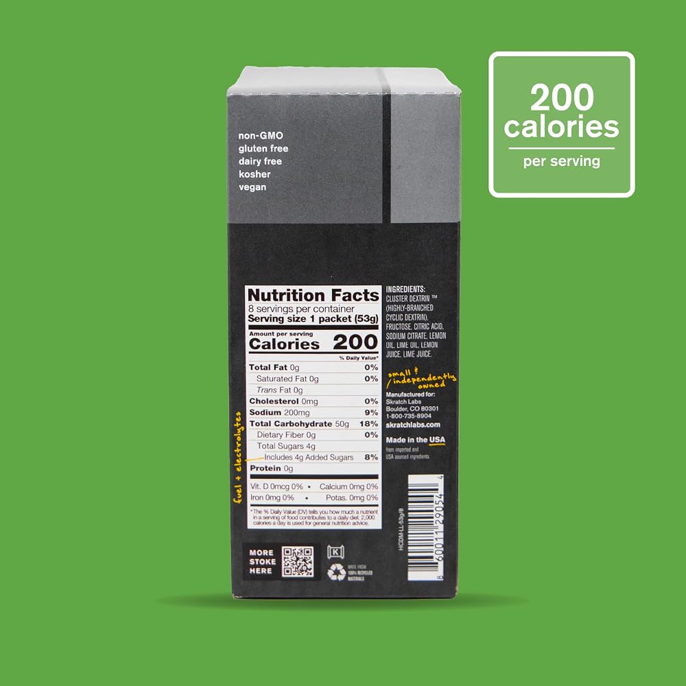 Skratch Labs Super High-Carb Hydration Drink Mix