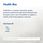 NORTH AMERICAN HERB & SPICE Health-Bac Probiotic Powder - 100g - image 3