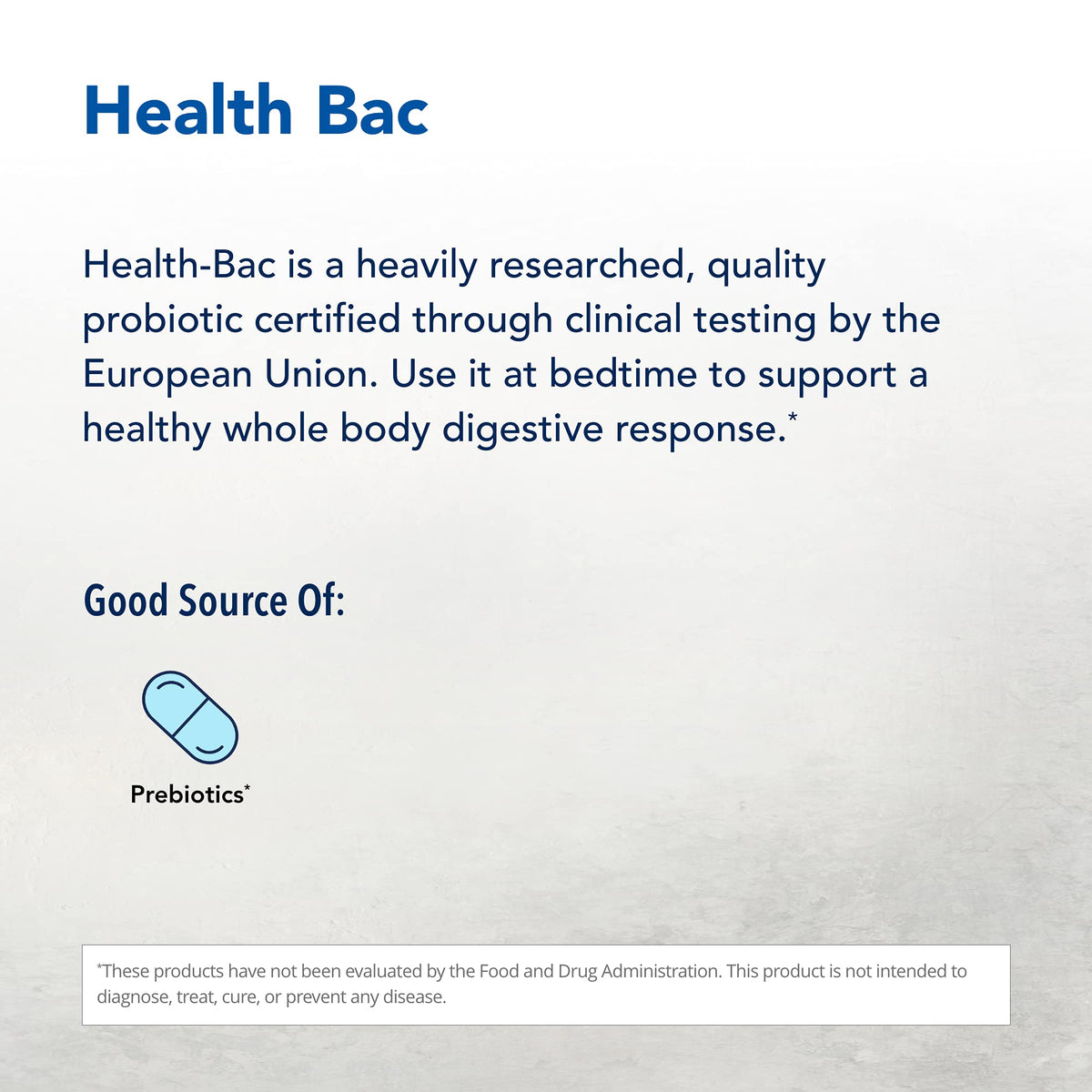 NORTH AMERICAN HERB & SPICE Health-Bac Probiotic Powder - 100g - image 3