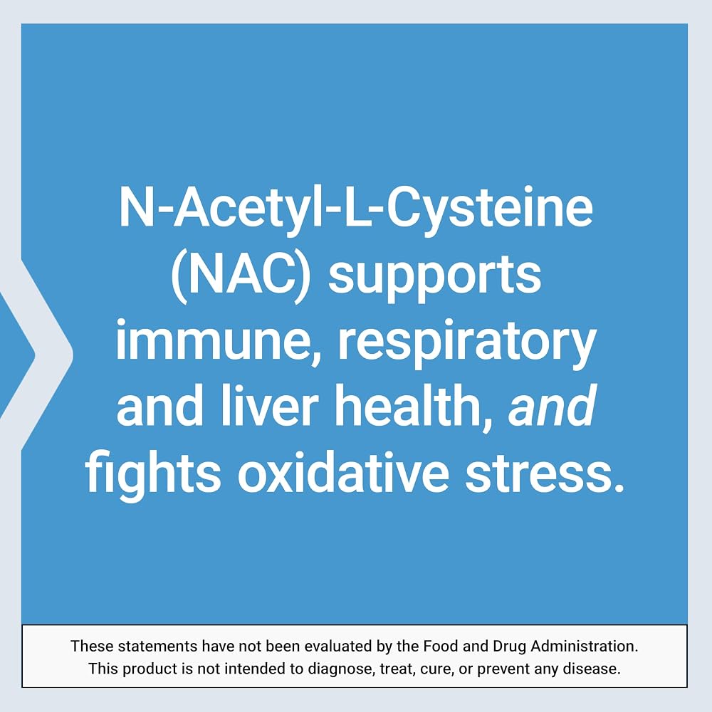 Life Extension N-Acetyl-L-Cysteine NAC 600 mg Immune Support - image 5