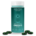 Iwi Omega-3 Vegan Plant-Based Algae with EPA + DHA - 30 Softgels
