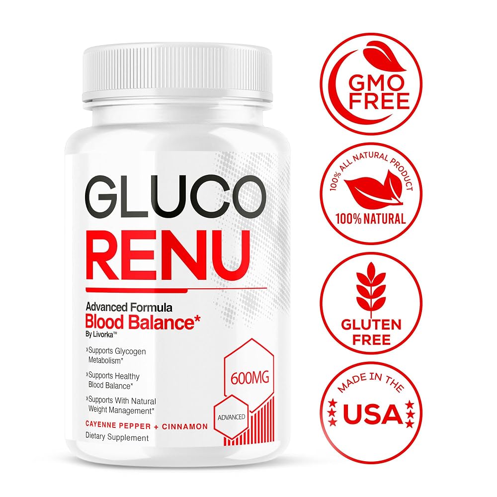 LIVORKA Gluco Renu Capsules Natural Support - 30 Capsules - image 5