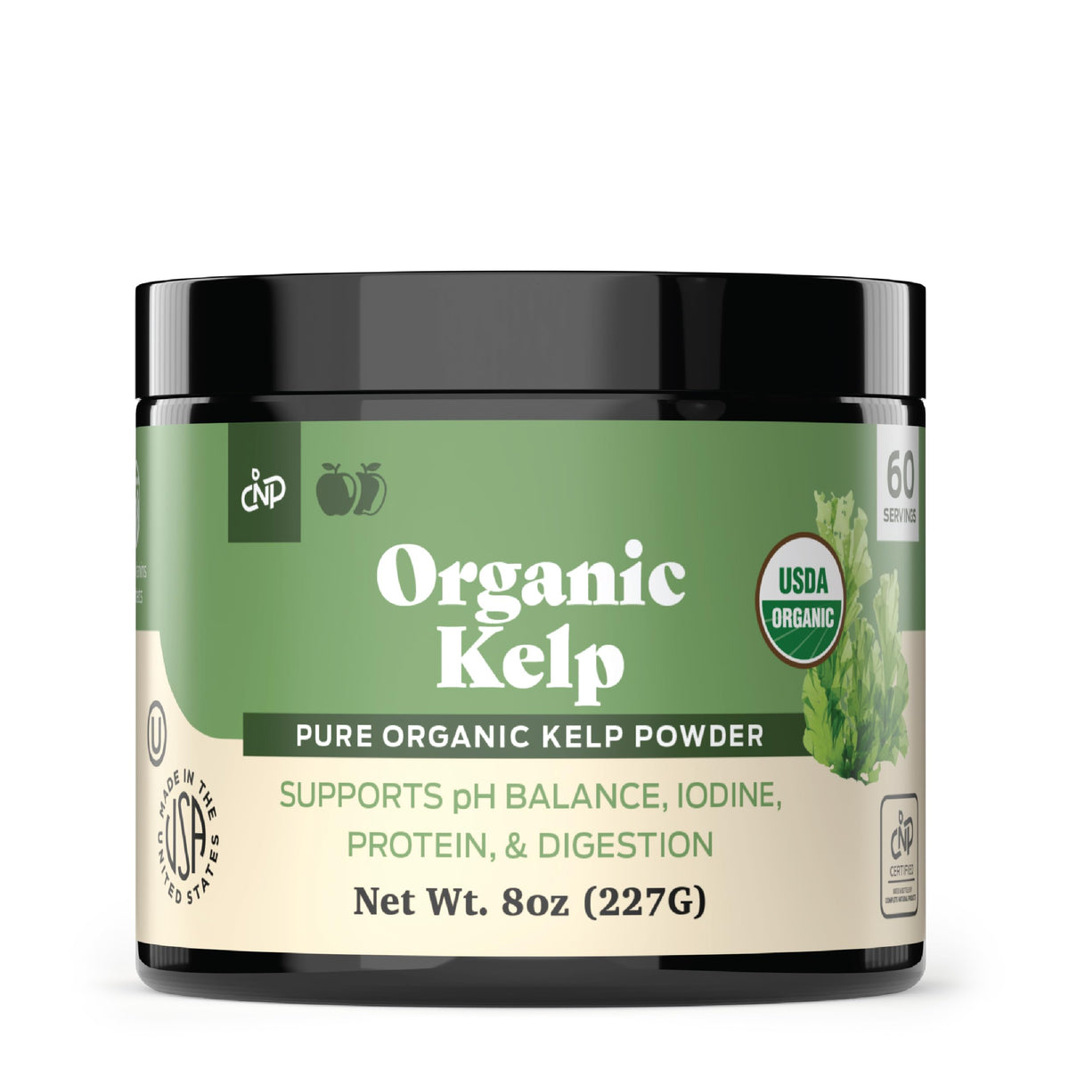 Complete Natural Products Organic Kelp Powder Thyroid Support - 8 oz