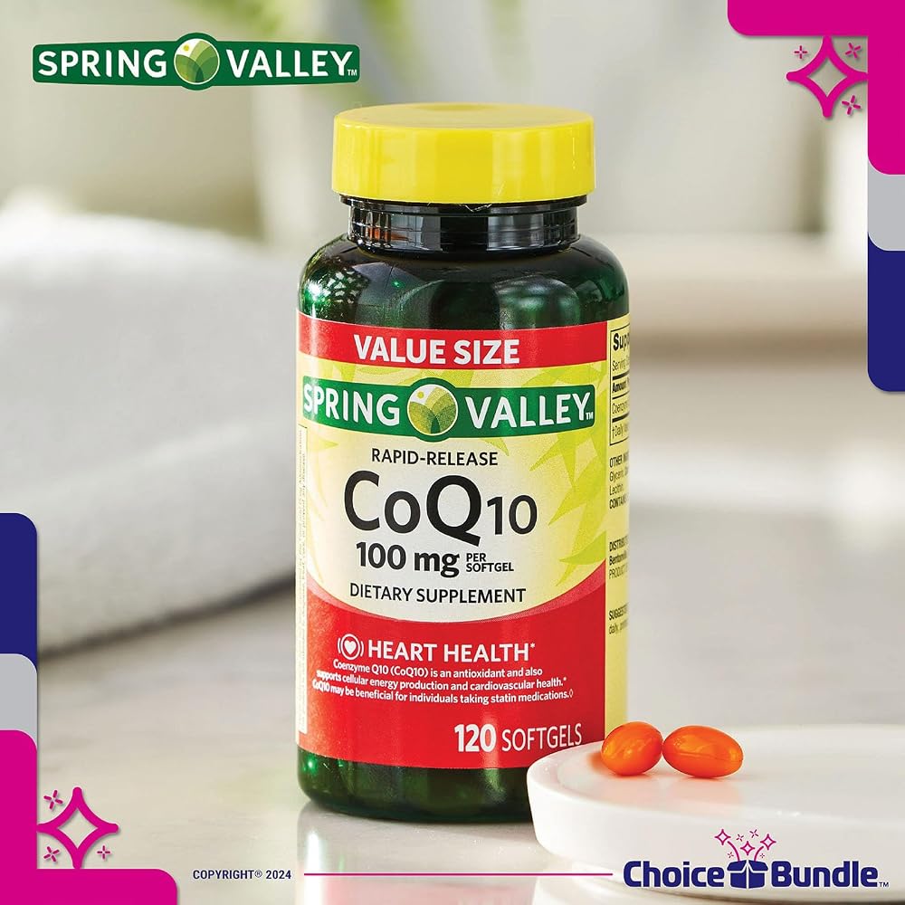 Choice Bundle Spring Valley Rapid-Release CoQ10