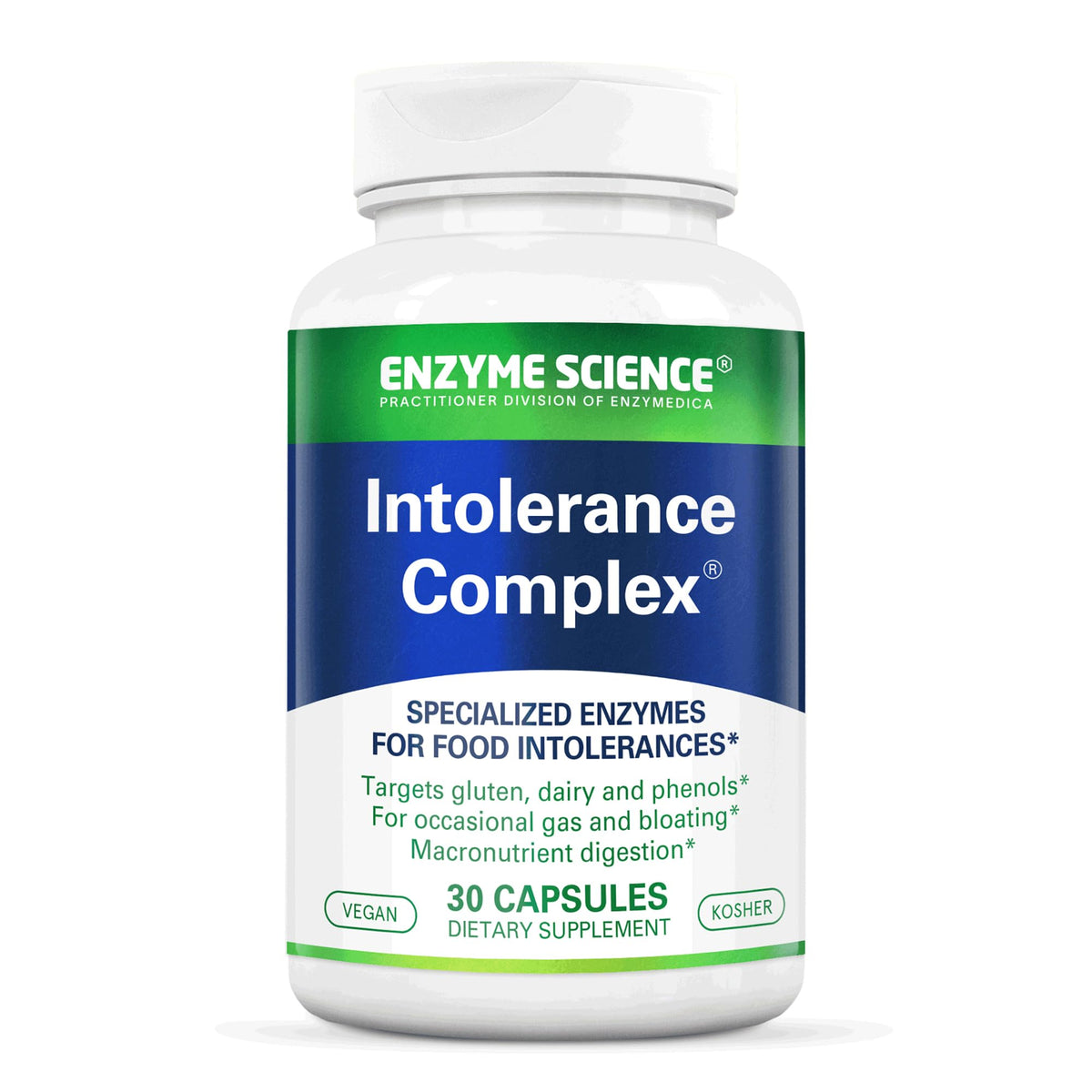 Enzyme Science Intolerance Complex Digestive Enzymes - 30 Capsules