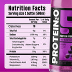 Protein2o Clear Whey Protein & Electrolyte Beverage, Grape - 12 Pack - image 6