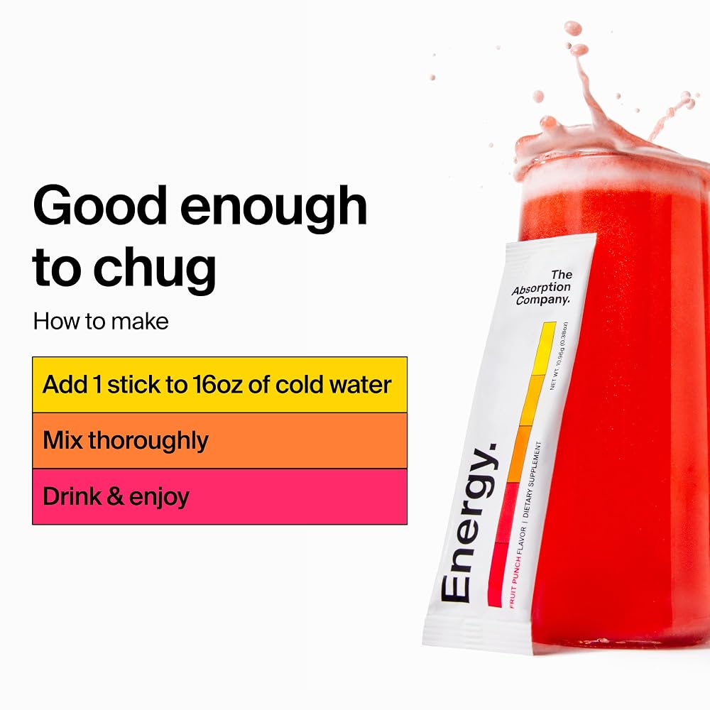The Absorption Company - Energy Supplement - Fruit Punch