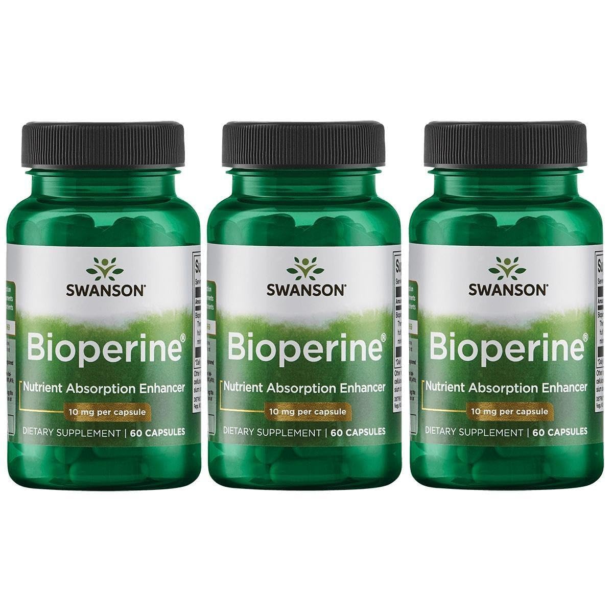 Swanson Bioperine Nutrient Absorption 10 mg - 180 Capsules