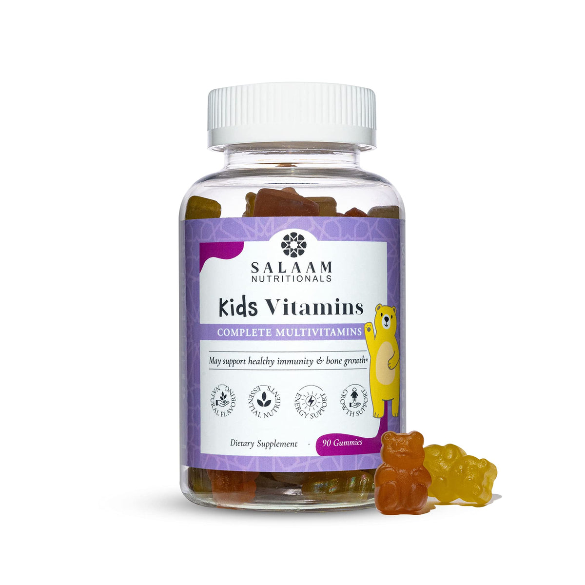 Salaam Nutritionals Kids Multivitamin Gummies - 90 Count