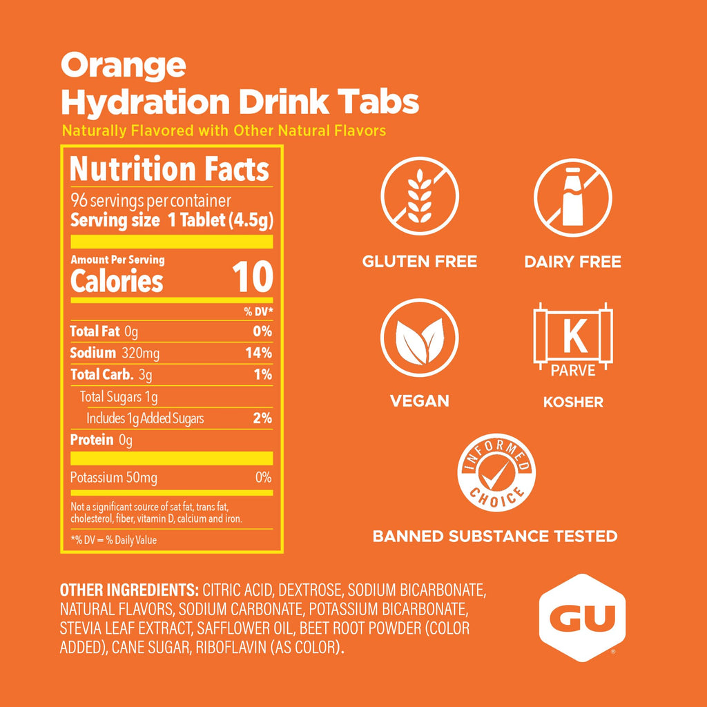 GU Energy Hydration Drink Tabs