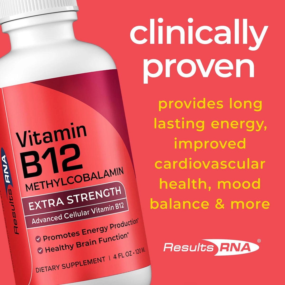 Results RNA Advanced Cellular Vitamin B12 Methylcobalamin - 2 oz - image 4