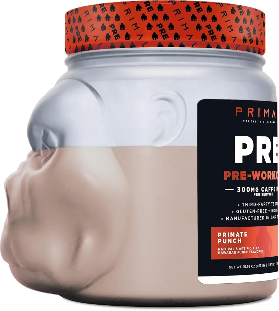 Primal Primate Punch Pre-Workout Powder - 30 Servings - image 4