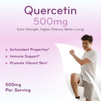 Clear Formulas Quercetin 500mg Capsules - 200 Servings - image 3