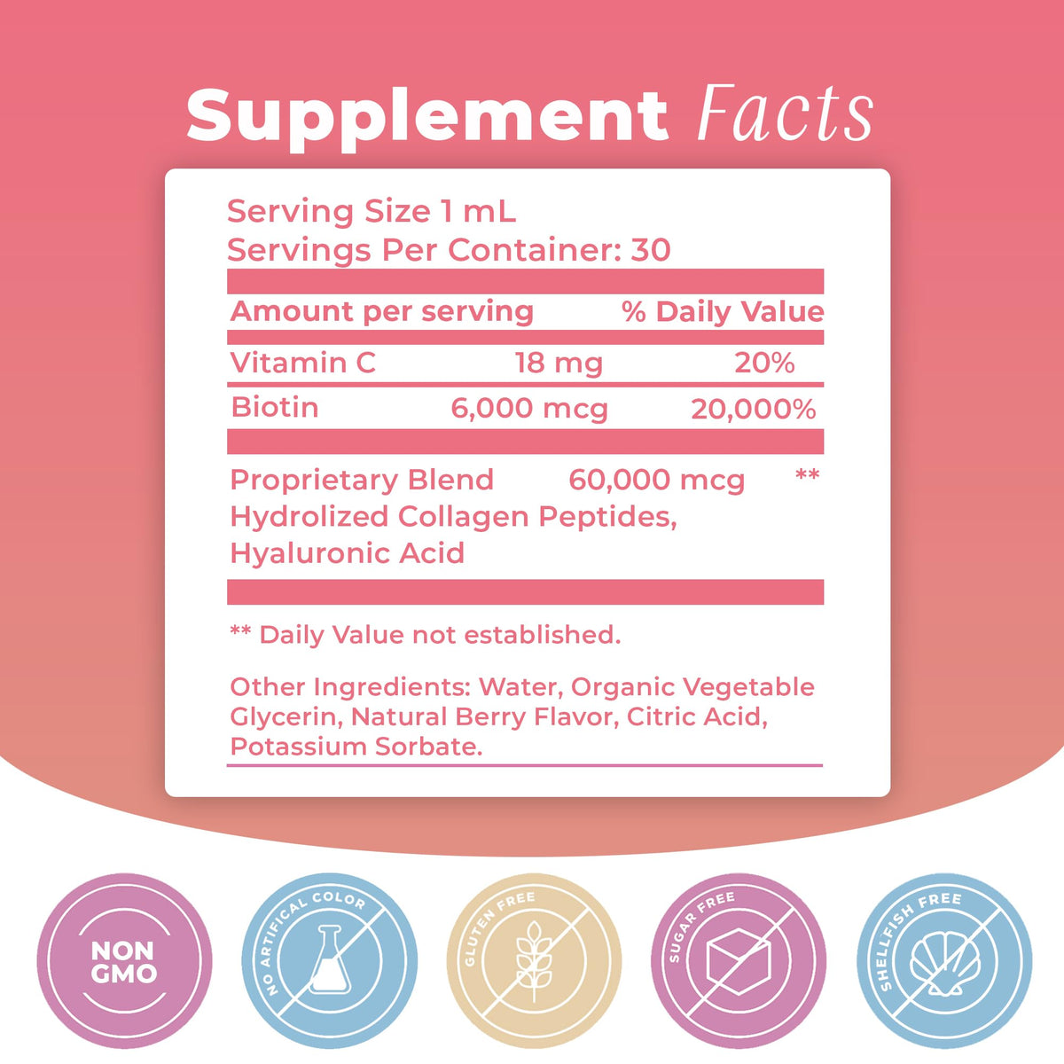 BIOTOPLEVEL Liquid Collagen with Biotin & Vitamin C - 30 Fl Oz - image 5