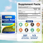 Best Naturals Konjac Glucomannan Root Powder 2000 mg - 2 Pound - image 2