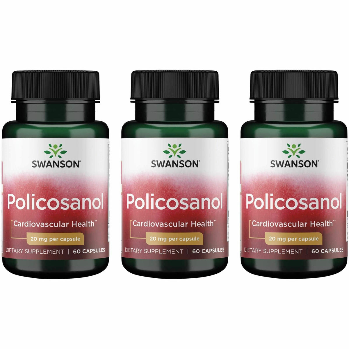 Swanson Ultra Policosanol Cardiovascular Health - 180 Capsules
