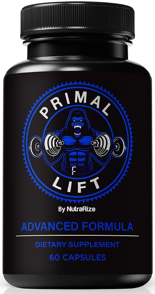 NutraRize Primal Lift for Men Energy Support - 60 Capsules