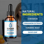 Purvia Sugar Reverse Drops Liquid Supplement with Chromium - 6 Fl Oz - image 3