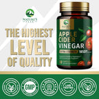 Nature's Peak Apple Cider Vinegar 1877mg Per Serving - Vitamin D3