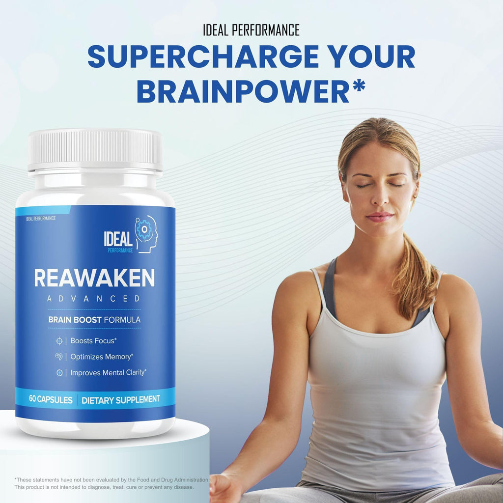 IDEAL PERFORMANCE Reawaken Brain Health & Memory Support - 300 Capsules - image 3