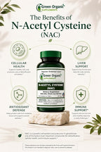 Green Organic Supplements' N-Acetyl Cysteine (NAC)