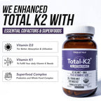 Triquetra Health Total K2 Vitamin K2 MK7 & MK4 - 60 Capsules - image 4