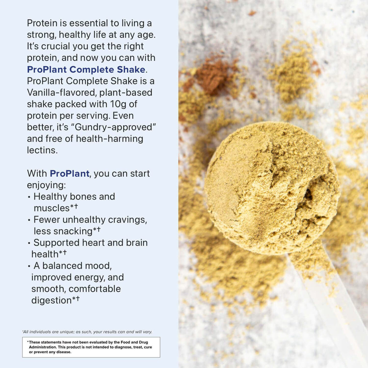 Gundry MD Pro Plant Complete Shake High-Fiber Plant Protein - 20 Servings - image 4