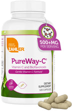 Zahler Vitamin C 500mg with Bioflavonoids - 120 Capsules