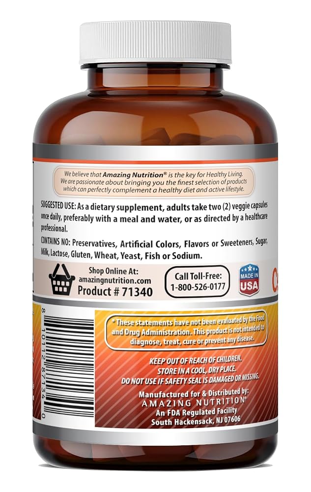 Amazing Nutrition Berberine with Ceylon Cinnamon 1200 mg - image 5