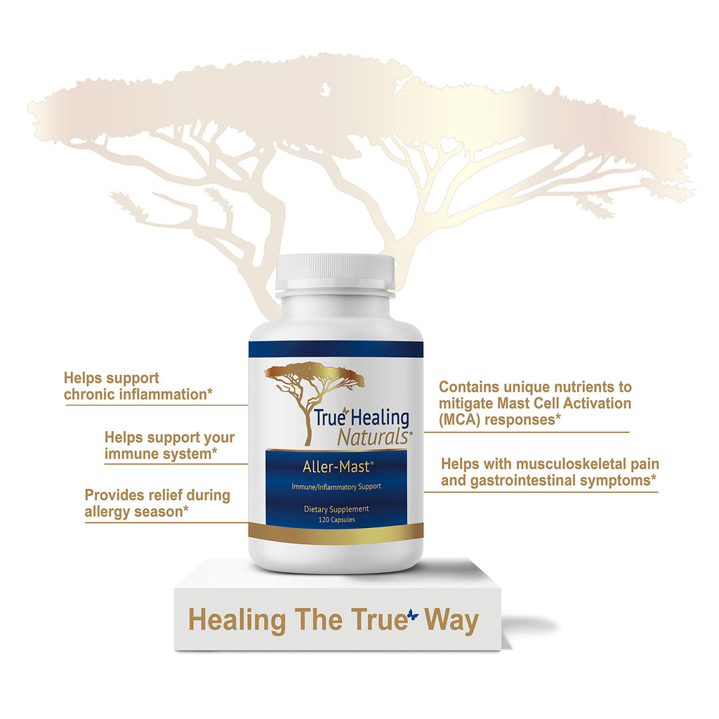 True Healing Naturals Aller-Mast Immune Support - 120 Capsules - image 5