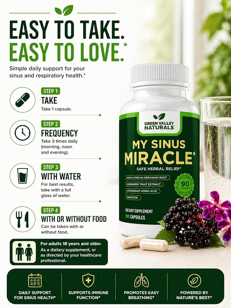 GREEN VALLEY NATURALS My Sinus Miracle - image 7