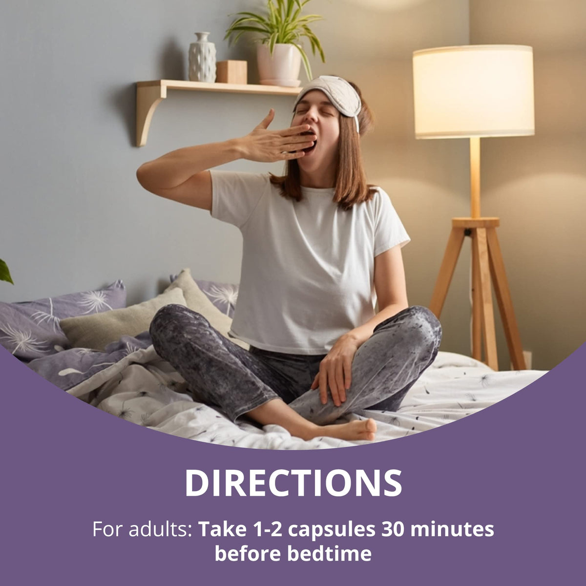 NuBest Sleep Xtra Supports Healthy Sleep for Adults - Vitamin B6