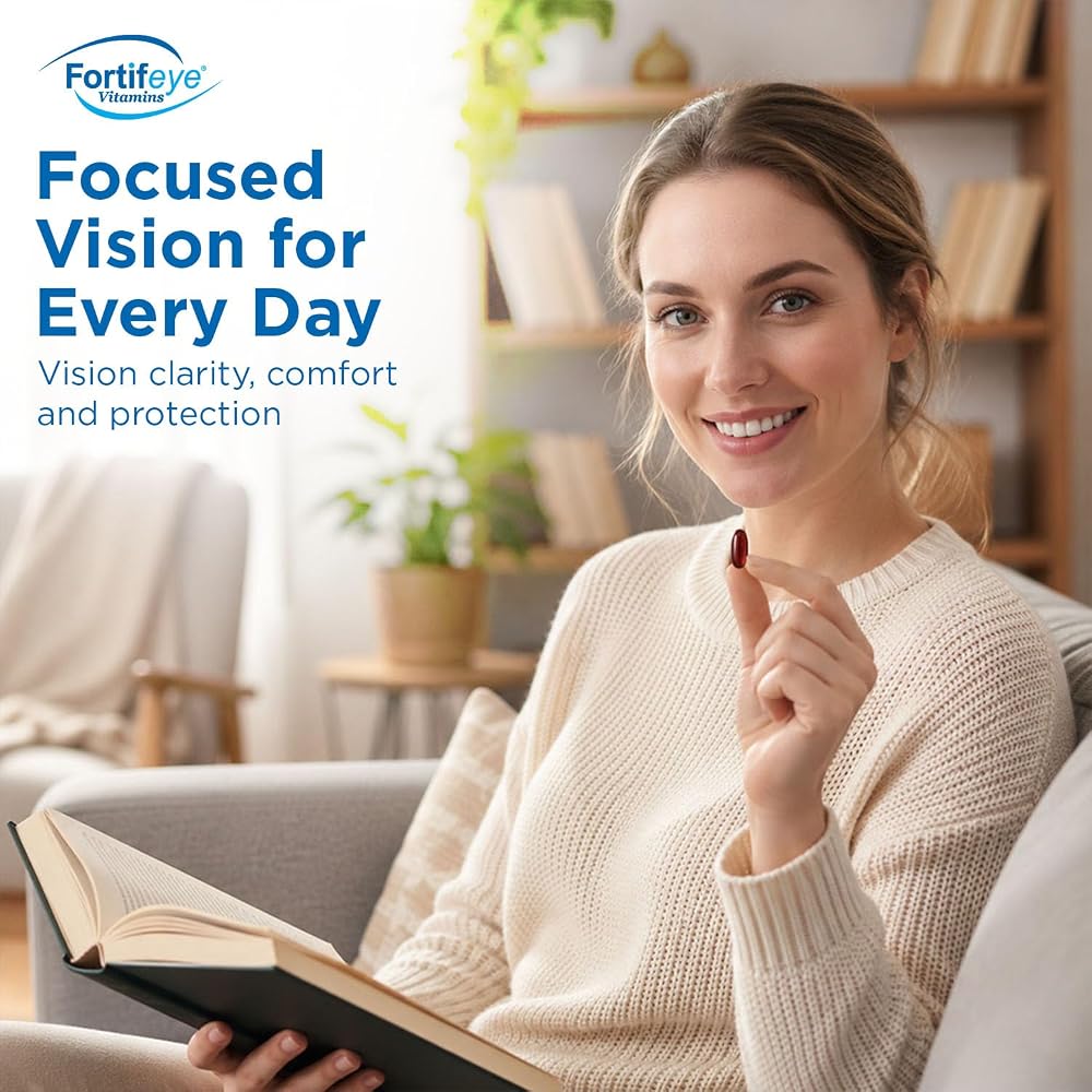 Fortifeye Focus Eye Care Supplement - 90 Softgels - image 8