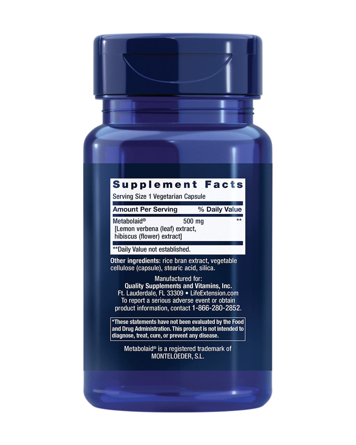 Life Extension Body Trim and Appetite Control - 30 Capsules - image 2