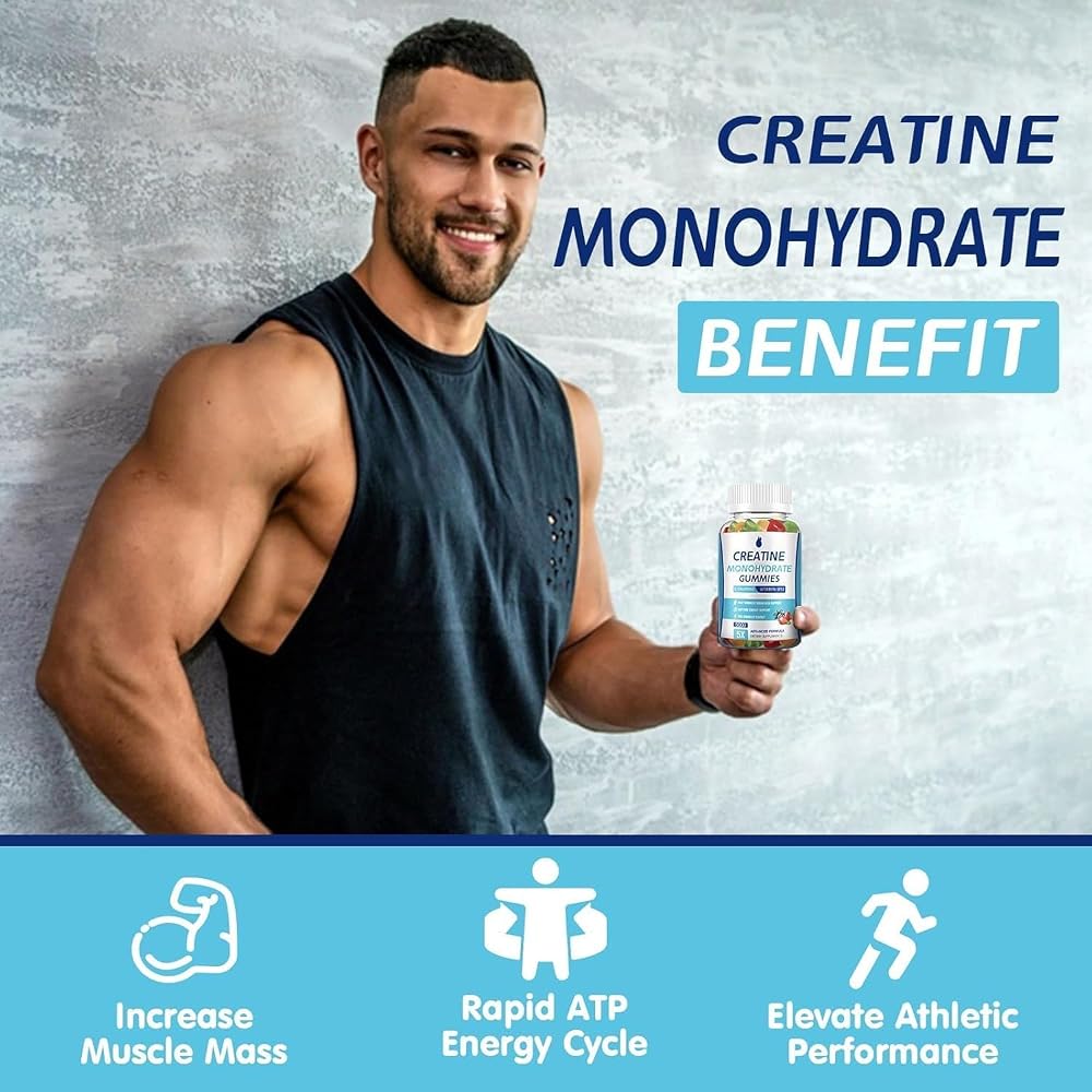 MaxHemp Creatine Monohydrate Gummies 5g - 160 Count - image 5