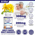 O!VITA St. John's Wort 500mg Tablets - 100 Count - image 3