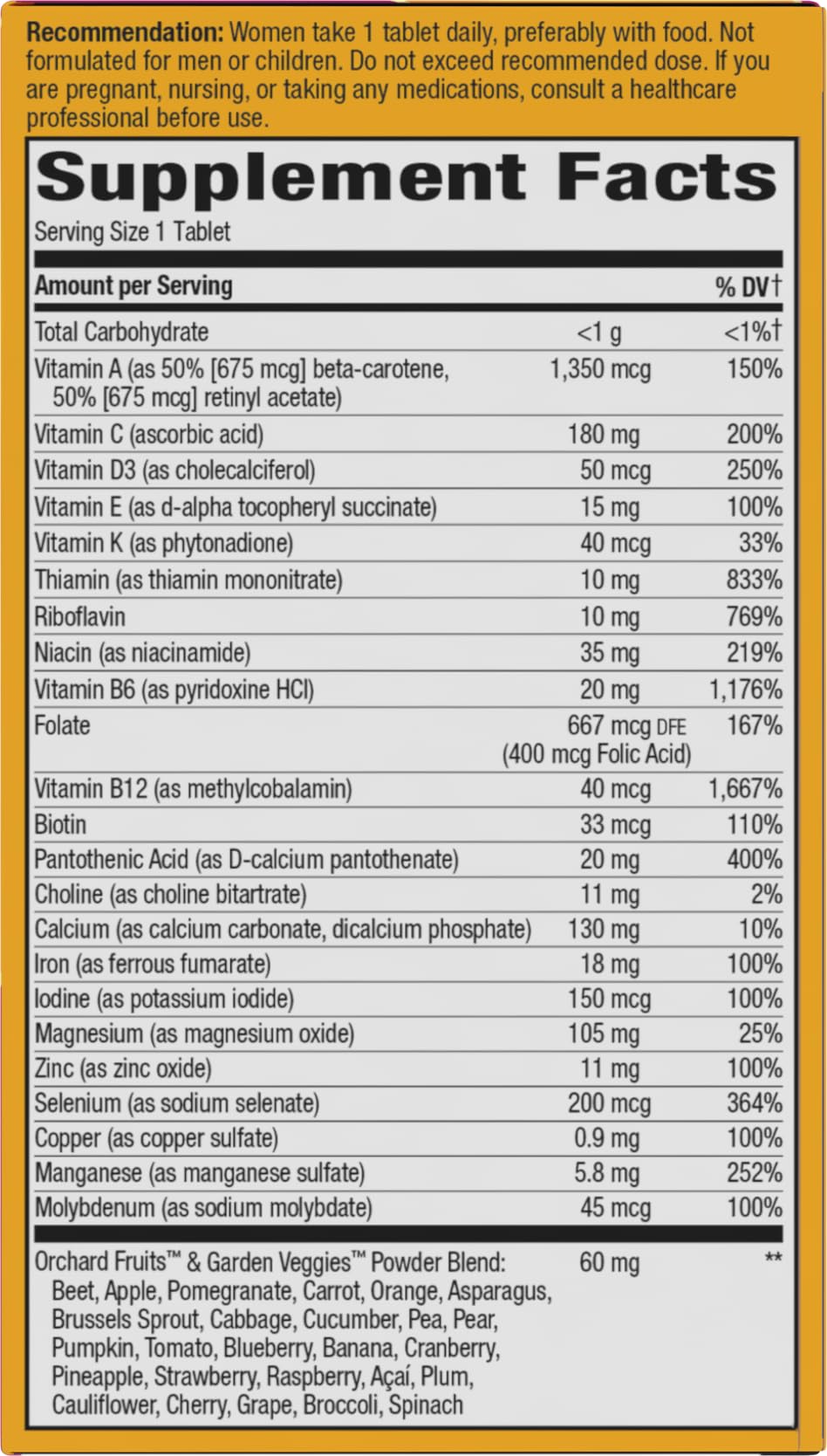 Nature's Way Alive! Women's Ultra Multivitamin - 60 Tablets - image 9