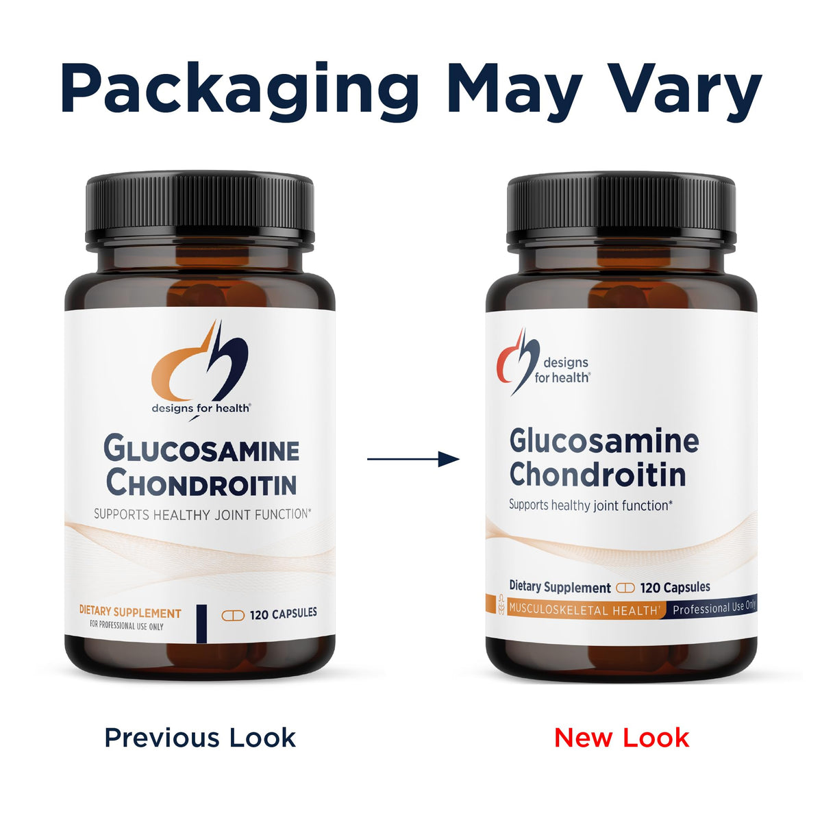 Designs for Health Glucosamine Chondroitin - 120 Capsules - image 4