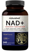 NatureBell NAD+ 11-in-1 Complex 1,500 mg - 240 Vegetarian Capsules